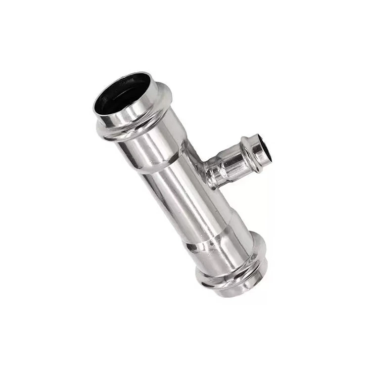 Tee Pengurang Tekan Ganda