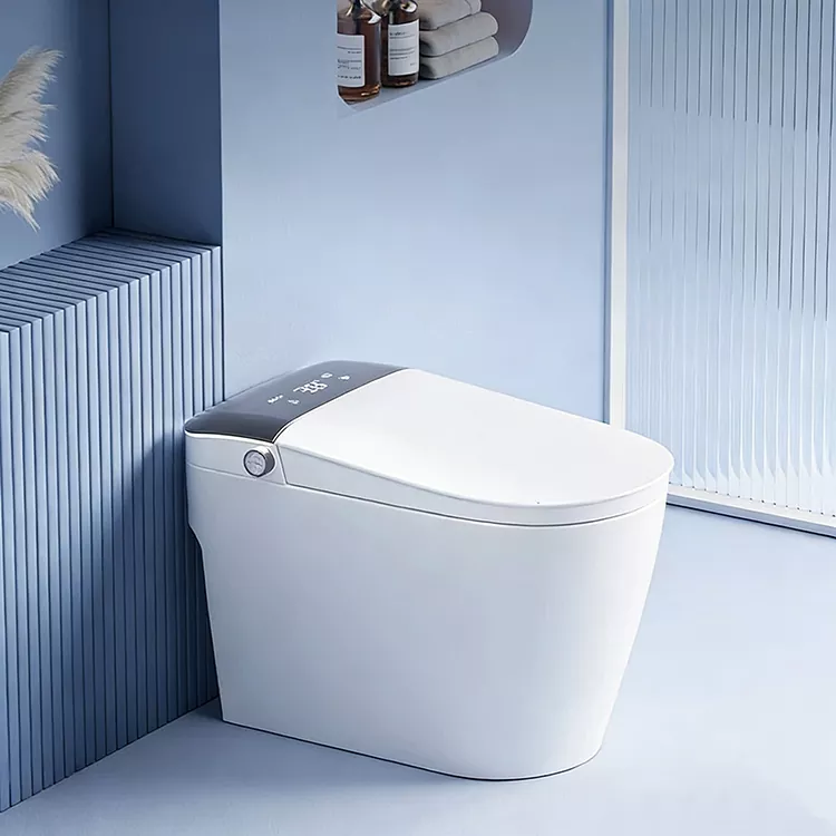 Toilet Cerdas Kenop Tampilan Digital Layar Besar