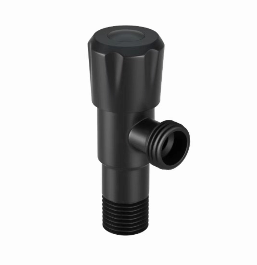 Katup Segitiga Hitam Matte Minimalis Modern