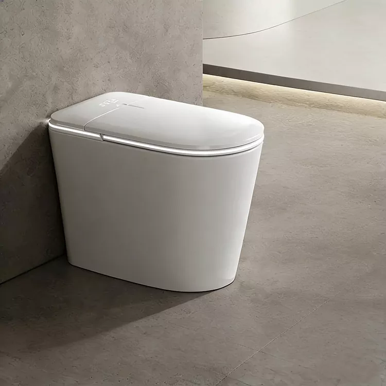 Toilet Cerdas Dengan Tutup Flip Radar Tanpa Batasan Tekanan Air