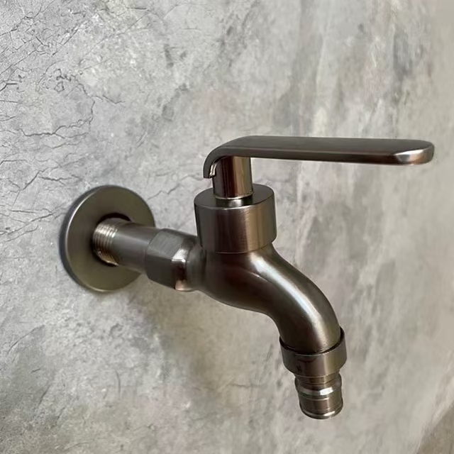Faucet Buka Cepat yang Disikat Stainless Steel