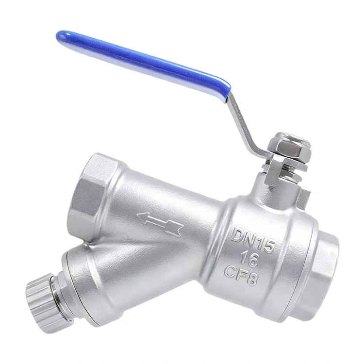 Strainer Blowdown Valve untuk Air dan Drainase